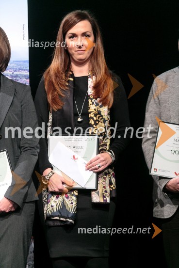  Lina Vodopivec, Frey WilleLjubljanska kakovost 2015, podelitev priznanj