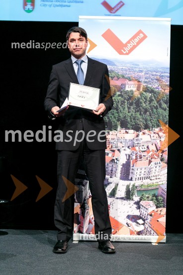  David Dobnik, Čokoladni atelje DobnikLjubljanska kakovost 2015, podelitev priznanj