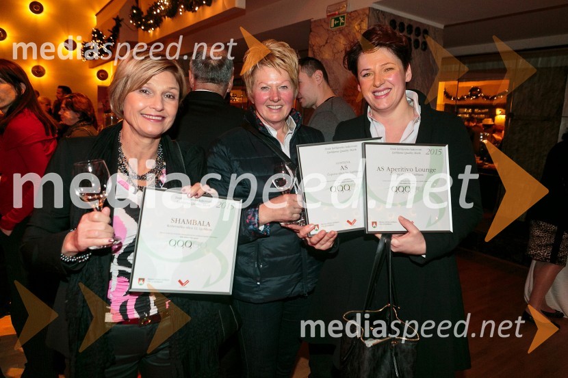  Manja Pavšič, lastnica restavracije Shambala;  ... ;  ... Ljubljanska kakovost 2015, podelitev priznanj