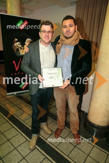  Matej Rutar, lastnik restvracije Marley&Me;  Marley Maček, lastnik restvracije Marley&MeLjubljanska kakovost 2015, podelitev priznanj