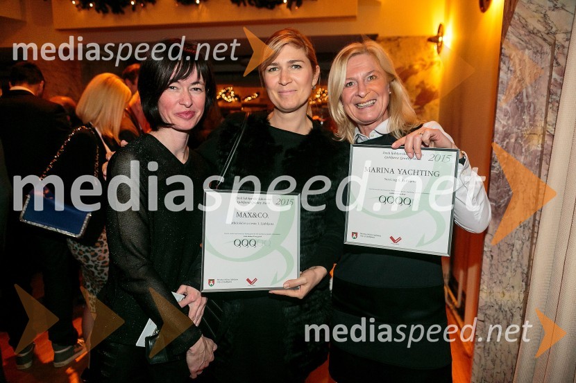 Ljubljanska kakovost 2015, podelitev priznanj