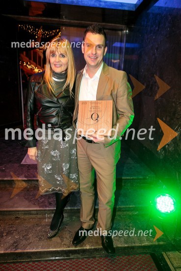  Dada  Jerovšek, Kaval Group;  Igor Jagodic, kuharski mojsterLjubljanska kakovost 2015, podelitev priznanj