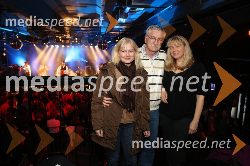  Vesna Perona, televizijska producentka;  Petar Radović, režiser;  Nataša PeronaKoncert Manouche z znanimi gosti