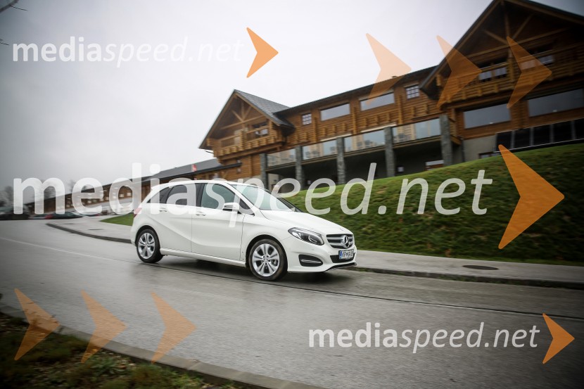 Mercedes-Benz razred B, slovenska predstavitev