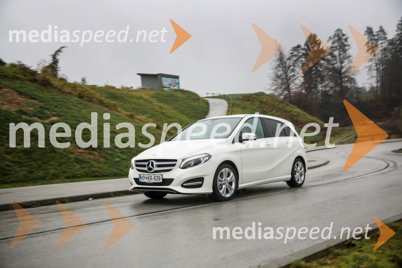 Mercedes-Benz razred B, slovenska predstavitev