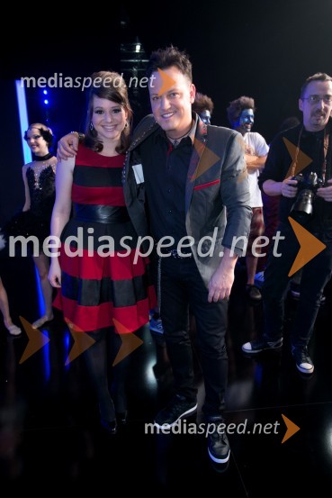  Eva Saje;  Rok Golob, glasbenikSlovenija ima talent 2014, peta polfinalna oddaja