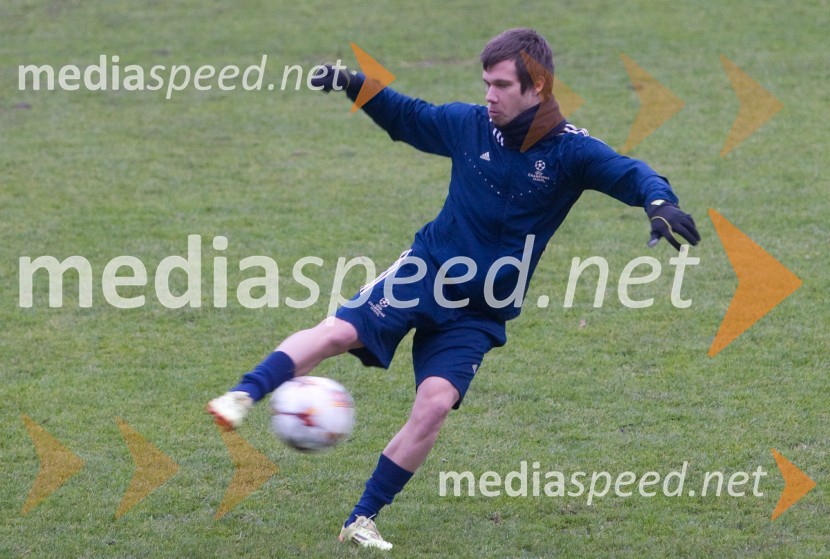  Damjan Bohar, nogometaš, NK MariborTrening in novinarska konferenca  NK Maribor pred tekmo z FC Schalke