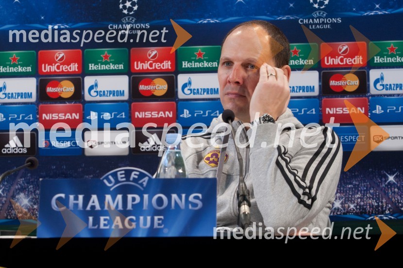 Ante  Šimundža, trener NK MariborTrening in novinarska konferenca  NK Maribor pred tekmo z FC Schalke