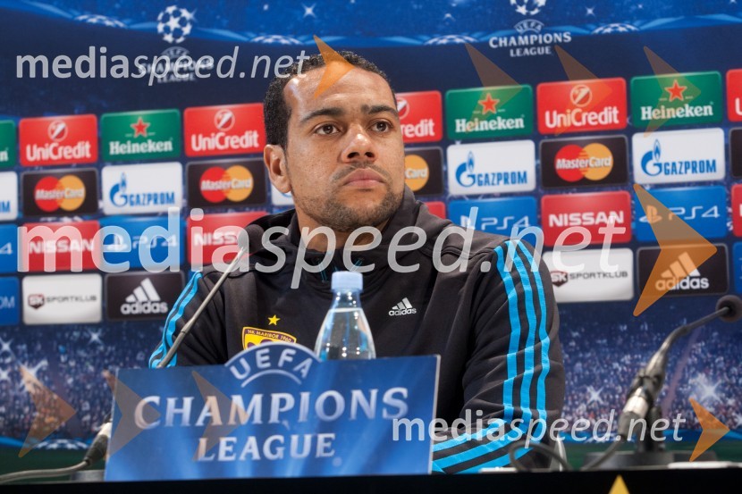  Marcos  Tavares, nogometaš NK MariborTrening in novinarska konferenca  NK Maribor pred tekmo z FC Schalke