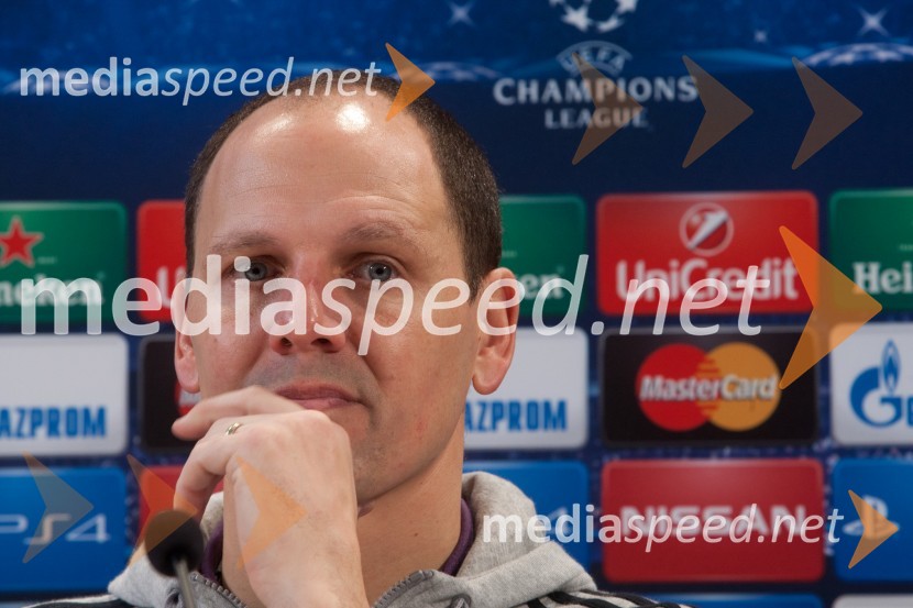  Ante  Šimundža, trener NK MariborTrening in novinarska konferenca  NK Maribor pred tekmo z FC Schalke