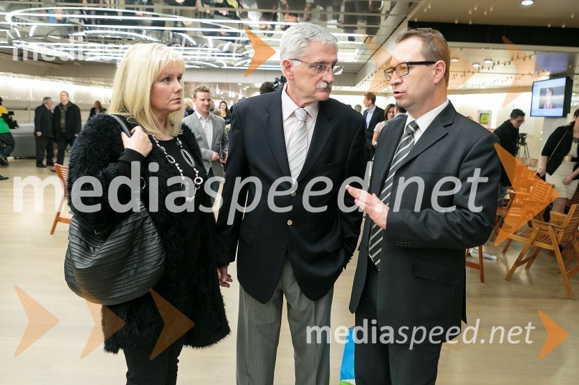  Vesna Perona;  Petar Radović, režiser;  Marko Filli,  generalni direktor RTV SlovenijaŠportnik leta 2014