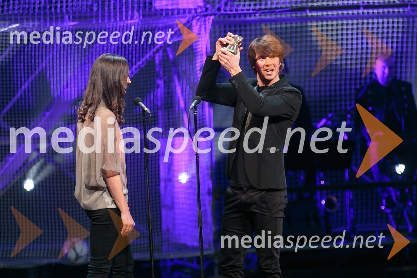  Nada Pavšin, novinarka;  Žan  Košir, deskar na snegu Športnik leta 2014