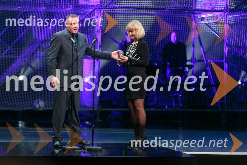  Gašper Bolhar, novinar;  Vesna Gregorin, mama Teje GregorinŠportnik leta 2014