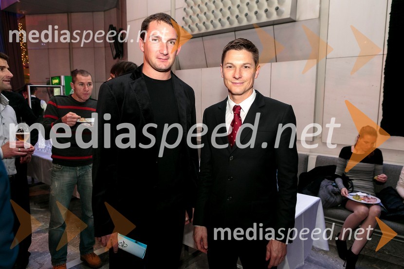  Primož Kozmus, slovenski atlet, metalec kladiva; dr. Andraž Vehovar, podjetnik, nekdanji športnikŠportnik leta 2014