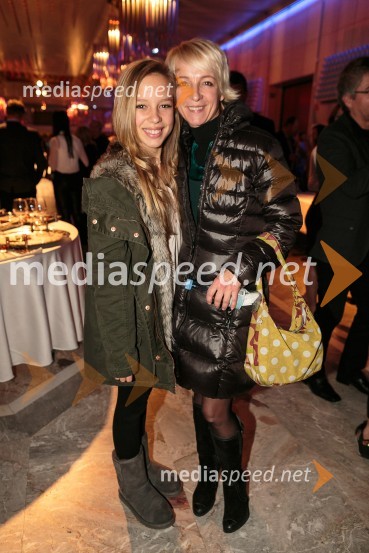  Živa Poljanšek;  Nežka Poljanšek, fizioterapevtkaŠportnik leta 2014