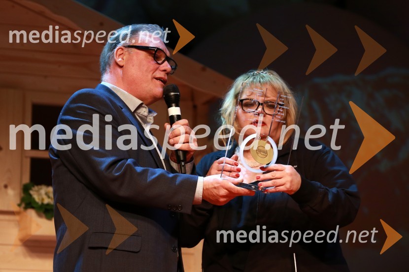  Boris Kobal, igralec;  Desa Muck, voditeljica, pisateljicaVikendovi Gongi popularnosti, podelitev 2014