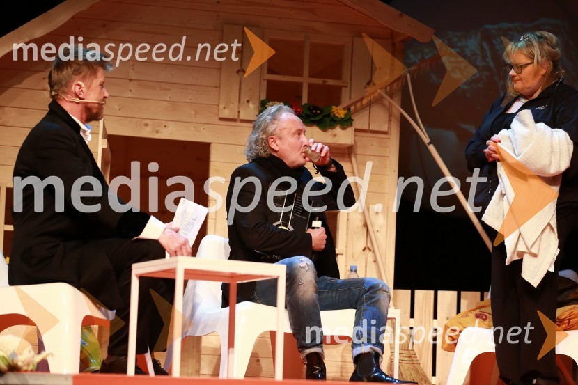  Borut  Veselko, igralec;  Peter Bratuša, režiser;  Desa Muck, voditeljica, pisateljicaVikendovi Gongi popularnosti, podelitev 2014