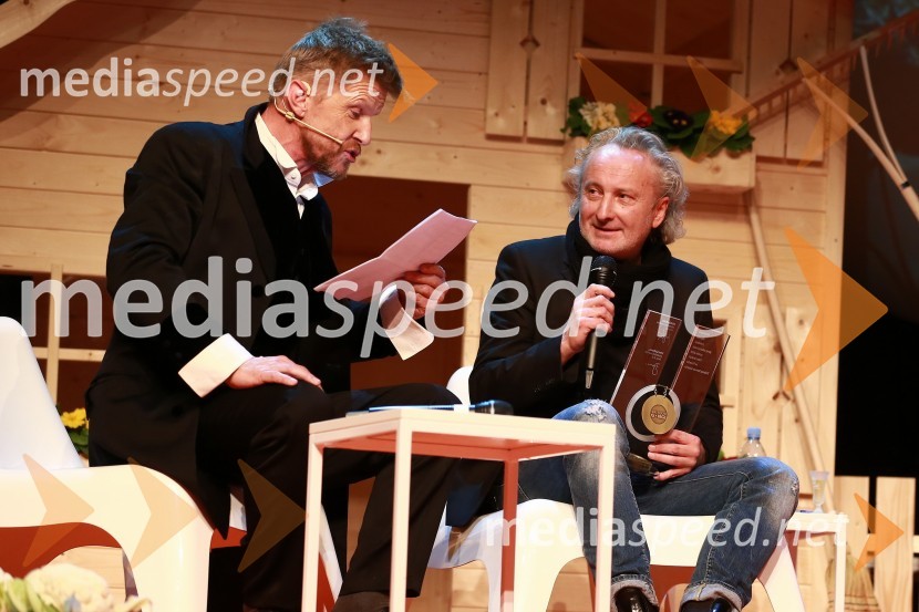  Borut  Veselko, igralec;  Peter Bratuša, režiserVikendovi Gongi popularnosti, podelitev 2014
