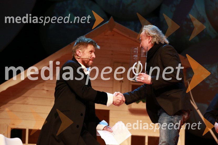  Borut  Veselko, igralec;  Peter Bratuša, režiserVikendovi Gongi popularnosti, podelitev 2014