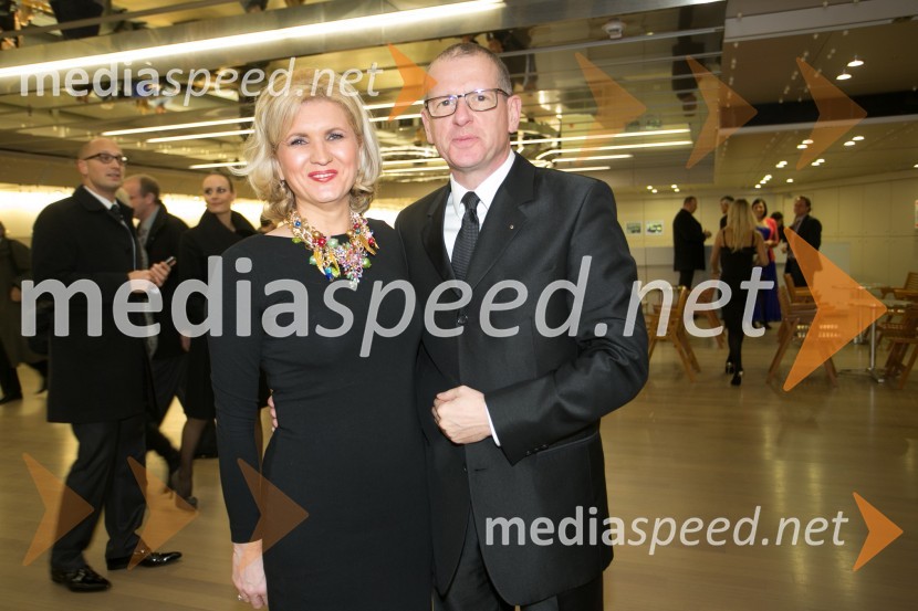  Aleksandra  Brank, vodja marketinga Bisnode d.o.o.;  Bojan Brank, Abena d.o.o.Managerski koncert 2014