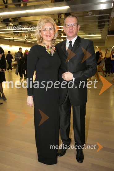  Aleksandra  Brank, vodja marketinga Bisnode d.o.o.;  Bojan Brank, Abena d.o.o.Managerski koncert 2014