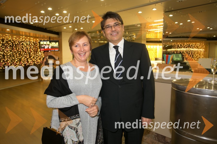  Ksenija  Špiler Božič, BB Svetovanje;  Andrej Božič, generalni direktor družbe Steklarna Hrastnik, predsednik Britansko-slovenske gospodarske zborniceManagerski koncert 2014