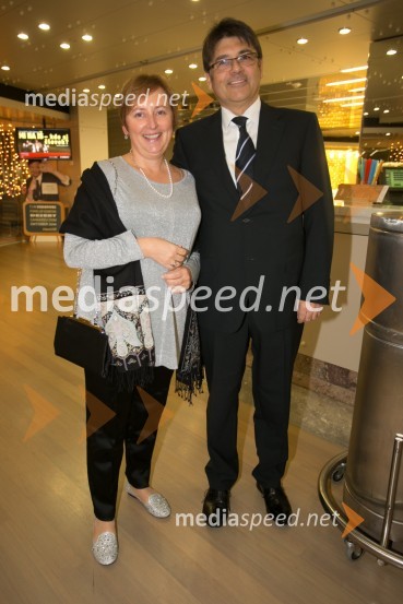  Ksenija  Špiler Božič, BB Svetovanje;  Andrej Božič, generalni direktor družbe Steklarna Hrastnik, predsednik Britansko-slovenske gospodarske zborniceManagerski koncert 2014