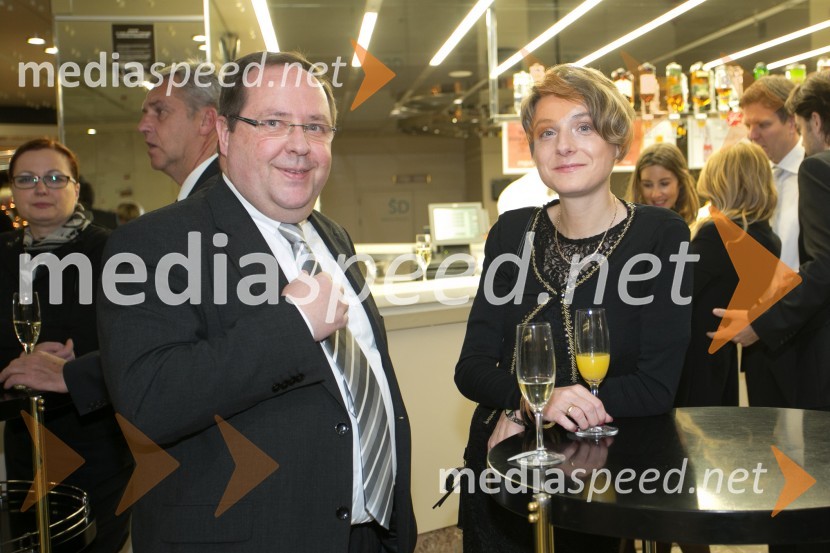  Wolfgang Zeike, generalni direktor LPKF;  Tanja Ferlan, LPKF d.o.o.Managerski koncert 2014