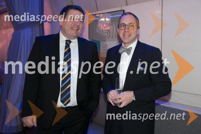  Peter  Frankl, direktor in urednik časnika Finance;  Blaž Košorok,  generalni direktor HSEManagerski koncert 2014