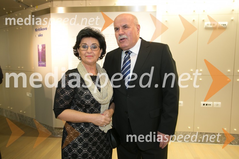  Branka Neffat, častna predsednica, Pravniško društvo Ljubljana;  Milan NeffatManagerski koncert 2014