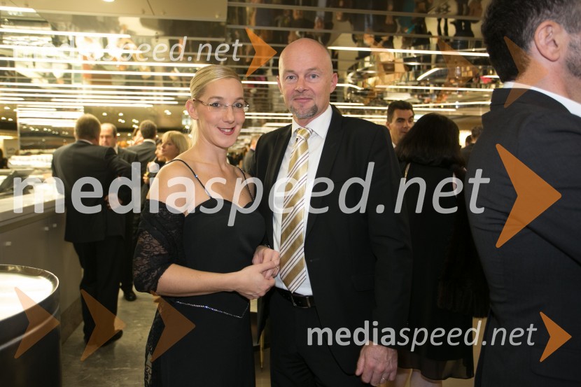  Katja Cuderman;  Rok Cuderman, vodja marketinga Petrol d.d.Managerski koncert 2014