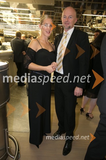  Katja Cuderman;  Rok Cuderman, vodja marketinga Petrol d.d.Managerski koncert 2014