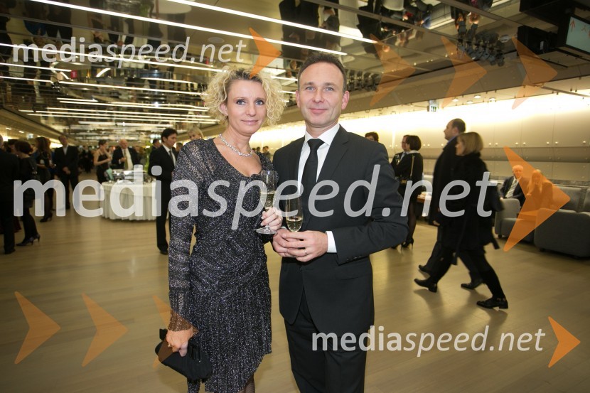  Maja Milič Ivanc, Gibis-em; mag. Andrej  Ivanc, vodja področja okoljevarstva, Riko d.o.o.Managerski koncert 2014