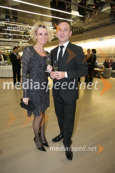  Maja Milič Ivanc, Gibis-em; mag. Andrej  Ivanc, vodja področja okoljevarstva, Riko d.o.o.Managerski koncert 2014