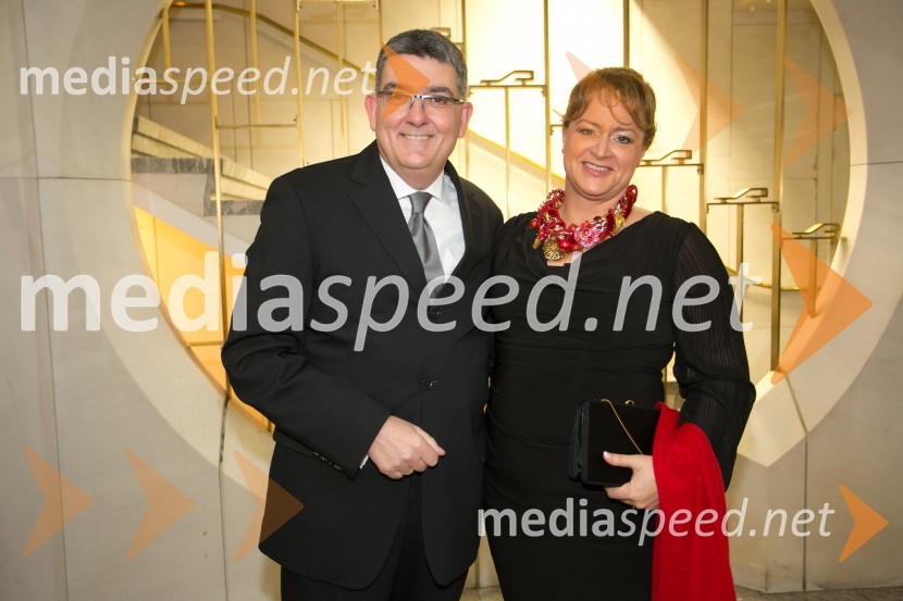  Rudolf Adalbert  Klötscher, Executive Vice President BSH Bosch und Siemens Hausgeräte GmbH;  Ulla Klötscher, odvetnicaManagerski koncert 2014