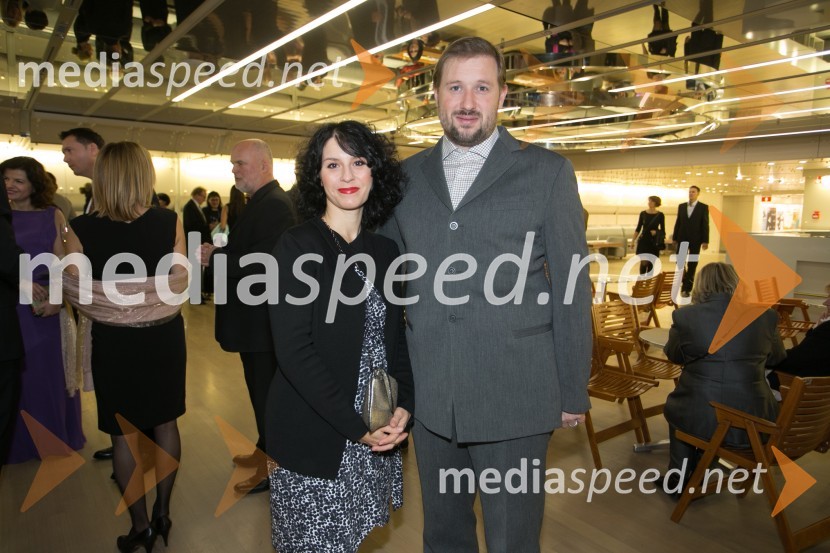  Živa Ploj Peršuh, dirigentka;  Tomo Peršuh, direktor, Slovenski mladinski orkesterManagerski koncert 2014