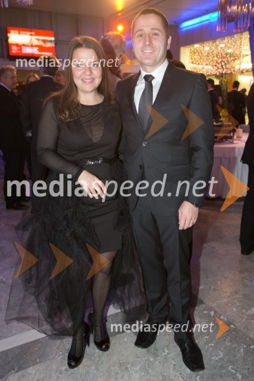  Tjaša Kolenc Filipčič, vodja trženjskega komuniciranja v Skupini Triglav;  Klemen Kolenc, projektni vodja pri družbi AkrapovičManagerski koncert 2014