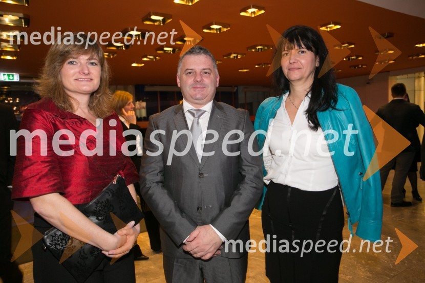  Aleksandra Gradišek, direktorica Razvojnega centra Srca Slovenije;  Rupert Gole, župan, Občina Šentrupert;  Tadeja HauptmanManagerski koncert 2014