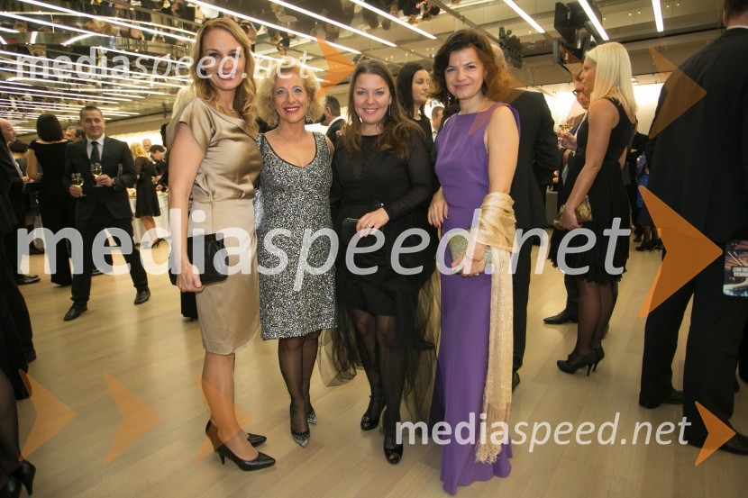  Melanie Seier Larsen, Principal - The Boston Consulting Group;  Maria Anselmi, direktorica Bisnode;  Tjaša Kolenc Filipčič, vodja trženjskega komuniciranja v Skupini Triglav; mag. Sonja  Šmuc, izvršna direktorica Združenja ManagerManagerski koncert 2014