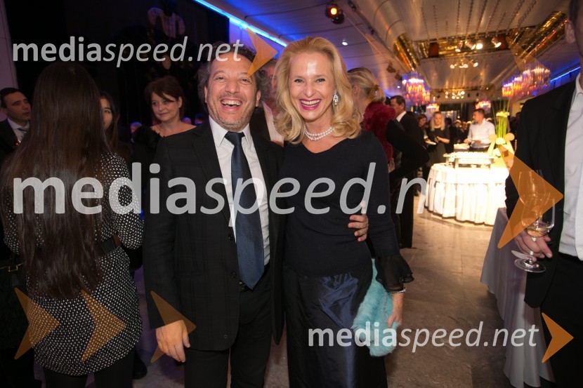  George Pehlivanian, dirigent;  Diana Dimnik, zdravnicaManagerski koncert 2014