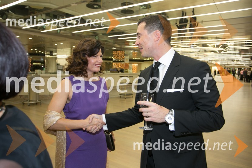 mag. Sonja  Šmuc, izvršna direktorica Združenja Manager;  Jan Sibinčič, odvetniška pisarna Križanec-SibinčičManagerski koncert 2014