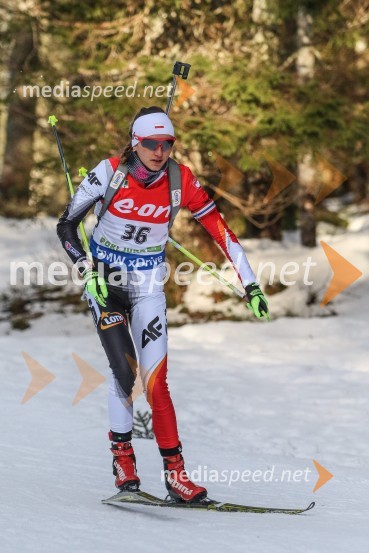  Monika Hojnisz, biatlonka (Poljska)BMW IBU Svetovni pokal v biatlonu, Pokljuka 2014