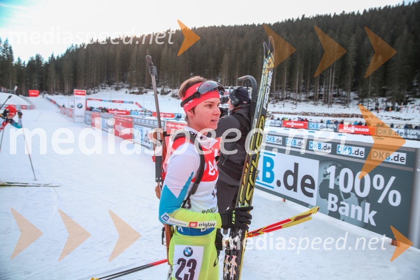  Teja  Gregorin, biatlonka (Slovenija)BMW IBU Svetovni pokal v biatlonu, Pokljuka 2014