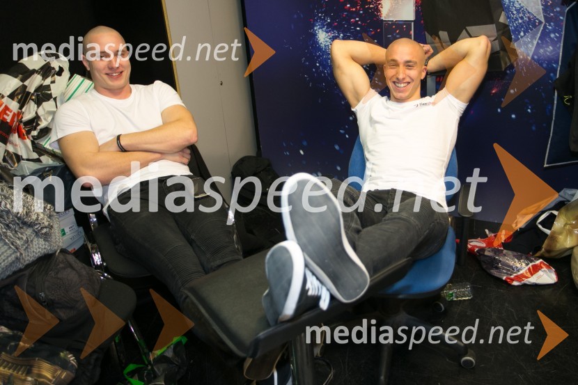  Blaž Slanič;  Filip KržišnikJana Šušteršič je zmagovalka showa Slovenija ima talent 2014