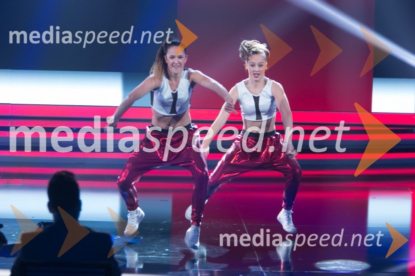  Laura Višnar;  Maša Štucin, plesalkaJana Šušteršič je zmagovalka showa Slovenija ima talent 2014
