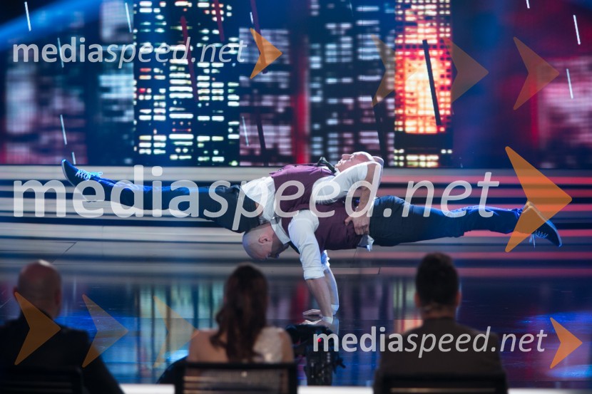  Blaž Slanič;  Filip KržišnikJana Šušteršič je zmagovalka showa Slovenija ima talent 2014