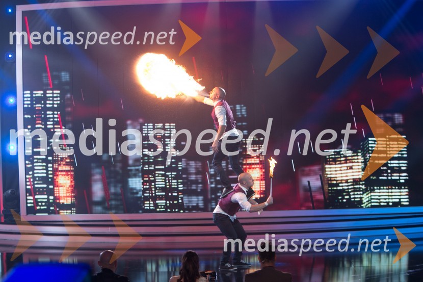  Filip Kržišnik;  Blaž SlaničJana Šušteršič je zmagovalka showa Slovenija ima talent 2014