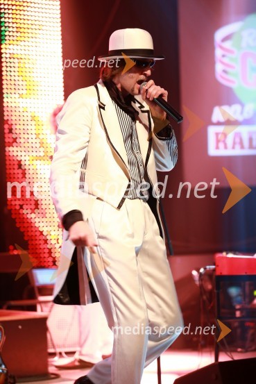 Pevec skupine Soul Fingers16. tradicionalna božična čaga: Soul Fingers in Crossroads