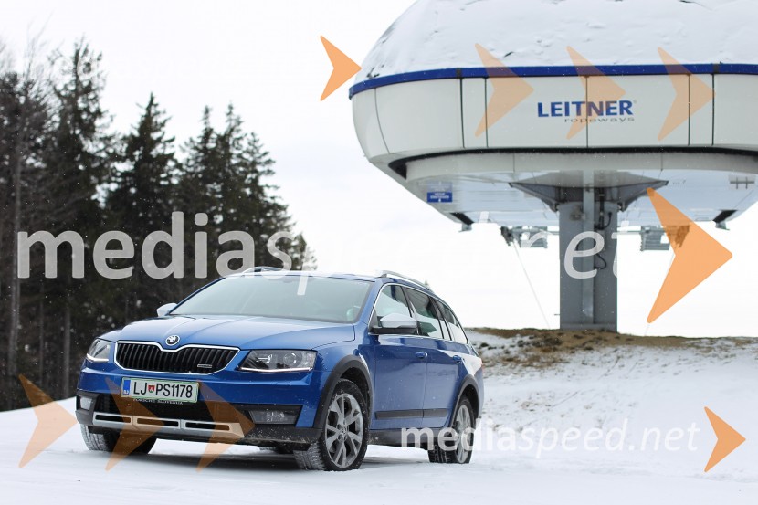 Škoda Octavia Combi Scout 2.0 TDI 4x4Škoda Octavia Combi Scout 2.0 TDI 4x4, mediaspeed test