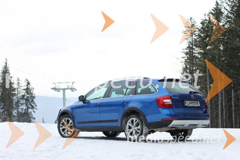 Škoda Octavia Combi Scout 2.0 TDI 4x4Škoda Octavia Combi Scout 2.0 TDI 4x4, mediaspeed test